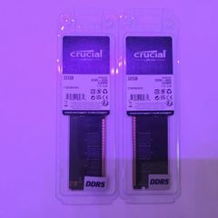 Crucial 64gb (32gb X2) Ddr5 - 4800 Cl40 Dimm 1.1v