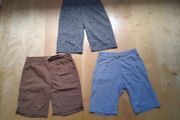 3 pairs of boys shorts age 9-10 years