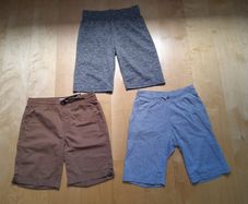 3 pairs of boys shorts age 9-10 years