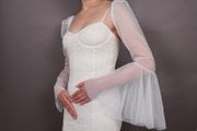 Ivory Detachable Wedding Sleeves