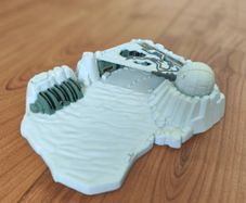 Star Wars Micro Machines Ice Planet Hoth Micromachines Action Fleet Galoob 1994 Empire Strikes Back