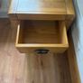 Solid Oak Bedroom Furniture (Double Bed, Mattress, Locker, Dressing table, Chest) Image 6