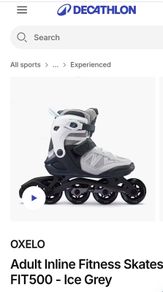 Oxelo Inline Skates Fit 500