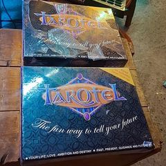 Vintage unopened Tarotel tarot card box sets