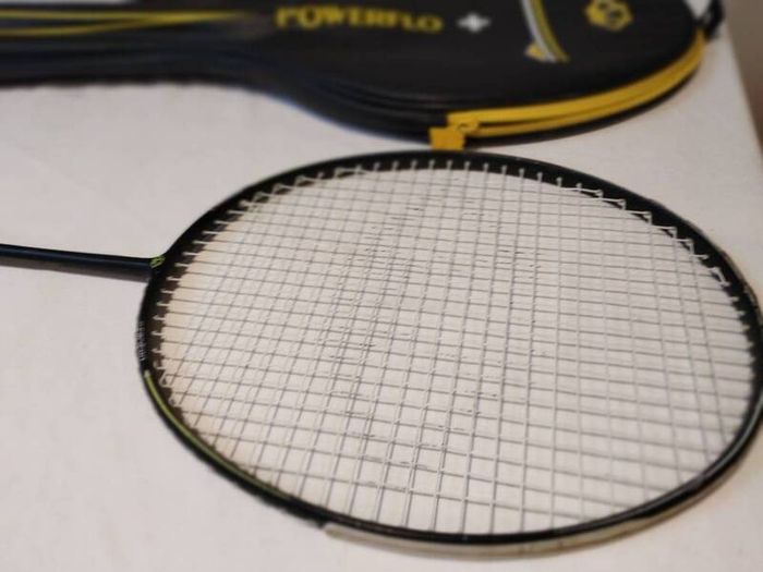 Carlton Power flow + Badminton Racket and carry case