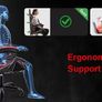 Gaming chair with footrest Image 5