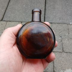 Vintage Tullamore whiskey bottle