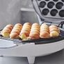 Hong Kong Bubble Waffle Maker by StarBlue with Bonus Recipe e-Book - White - Make Hong Kong Style Bubble Egg Waffle in 5 Minutes, AC 220-240V 50/60Hz 640W, UK Plug Image 2