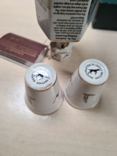 Pointers London Edinburgh Whisky Decanter And Cups Set St Andrews Golf Golfing Vintage
