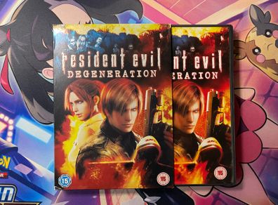 Resident Evil Degeneration Slipcover Movie DVD