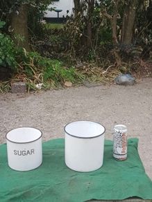 Vintage Enamel Pots