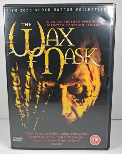 The wax mask horror dvd