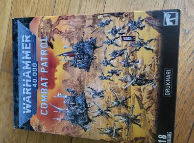 Games Workshop Warhammer 40k Drukhari Combat patrol (old version)