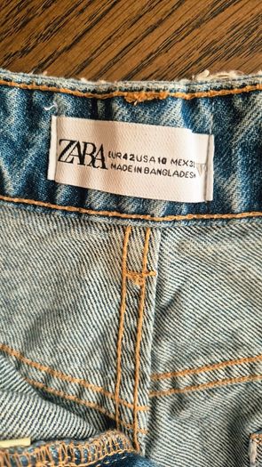 New Zara denim mom shorts (with tags)