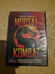 Mortal Kombat Master System Arcade Retro Games Original