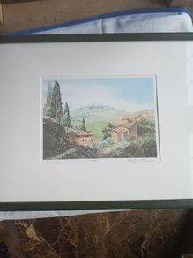 Tuscan watercolour