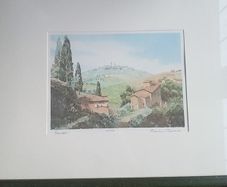 Tuscan watercolour
