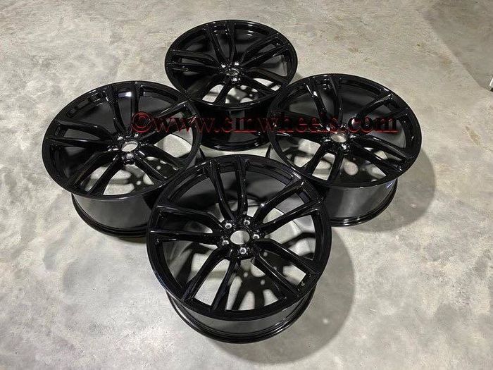 22" Inch Mercedes Merc Twin spoke style Alloy Wheels Jeep GLE GLC GL ML M Class AMG SUV 5X112 4MATIC