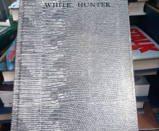White Hunter by JA Hunter limited ed hardback book, rare, D18 post 7e
