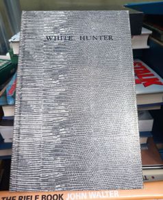 White Hunter by JA Hunter limited ed hardback book, rare, D18 post 7e