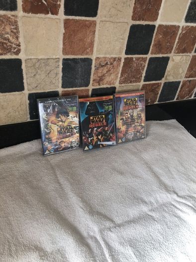 Star Wars Rebels season 1, 2 and 4 price is for all 3 seasons