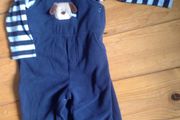 18Months Brushed Cotton Dungarees