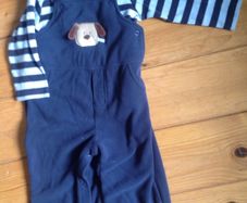 18Months Brushed Cotton Dungarees