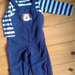 18Months Brushed Cotton Dungarees