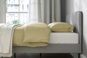 Ike Slattum Grey Double Bed Fram