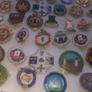 Vintage Enamel Badges - Lawn Bowls. Image 2