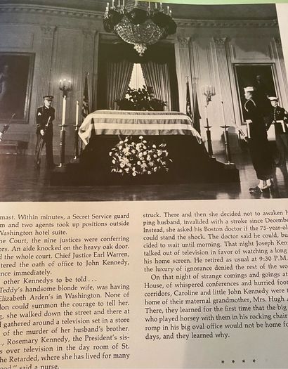 JFK Book "the torch is passed ".