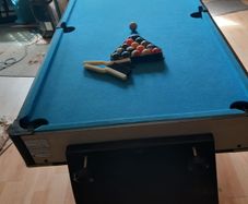 snooker and air hockey table- 2 in 1