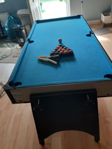 snooker and air hockey table- 2 in 1