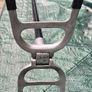 Vintage 1950s/1960s Featherwate Aluminum Shooting Stick / Walking Seat Image 4