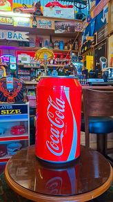Vintage Retro coca cola can mini fridge