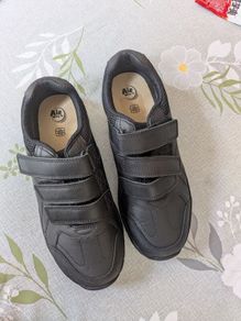 Clarks Boy Black Leather School Shoes