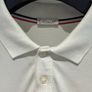 Moncler White Polo Classic Logo Size L Image 2