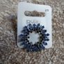 Pulse blue navy brooch Christmas gift Image 2