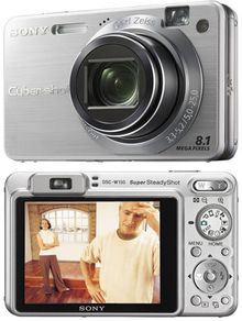 Sony Cyber-shot DSC-W150 Digital Camera 8.10 MP 5x Optical Zoom Face Detection