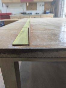 Brass angle - 1070x30x30mm