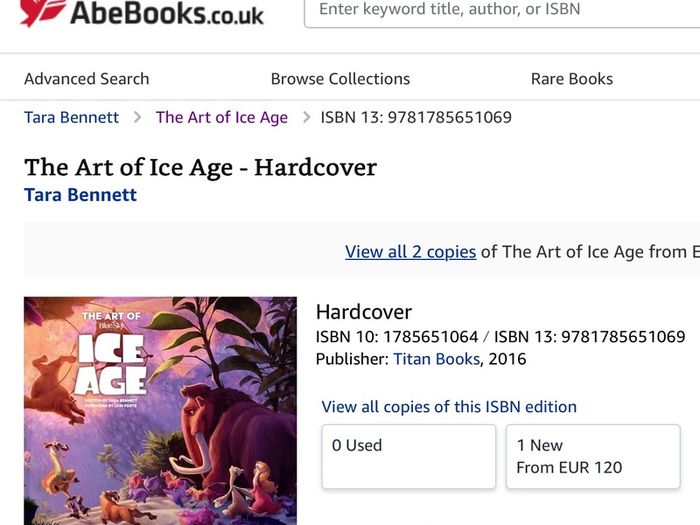 The Art of Ice Age Book