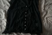blouse dressy summer river island size 12