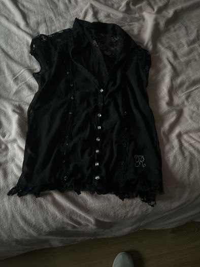 blouse dressy summer river island size 12