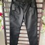 trousers  Bnwt kalisson size 40 black stretch with embellishments Image 2