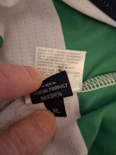 Celtic Jersey. Official Umbro Mens Home Jersey From Season 2004/2005. Authentic Original From The Time. Collect In Dublin Or Receive Via Post.