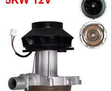 5KW Air Parking Heater Blower Combustion Fan Assembly Motor Start Engine Parts Diesel Air Parking Heaters D2 D4 Air Fan