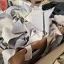 1KG of leather scraps, in varying size and random colours, new good quality genuine leather Image 3