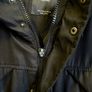 Bershka Black Hooded Coat Size M Image 3