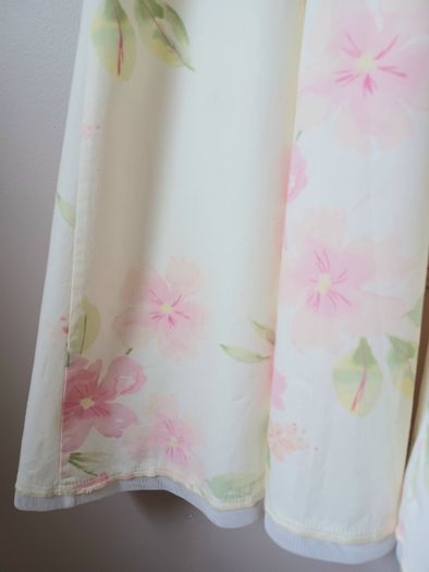 Girls Lemon Floral Dress Age 7-8