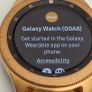 Samsung galaxy Watch SM-R810 , 42mm, GOLD, Smartwatch Image 2